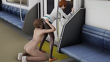 Boku no hero ochako’s wild ride in the metro - full movie