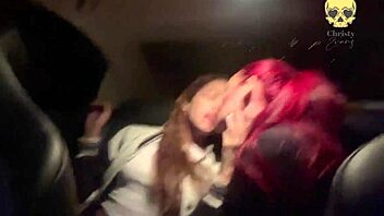 Friend And I Play With Boss's Big Cock In Car