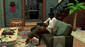 gay anime hentai threesome with anal and big cocks