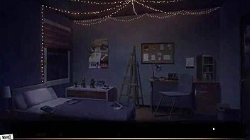 Beautiful ebony beauty gets fucked hard in cartoon porn video