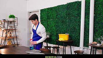 hot gay sex with devin franco riding theo brady's monster cock