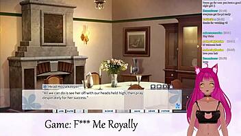 vtuber lewdneko plays f me royally part 1