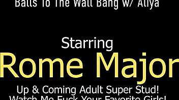 aliya brynn chats with rome majors about his dick