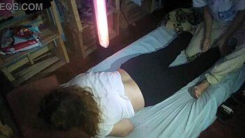 latina milf gives massage before we have hardcore sex