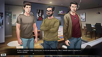 Beautiful ebony beauty gets fucked hard in cartoon porn video