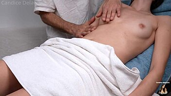 A straight up masseur of a gay man gives a happy ending to a straight up massage