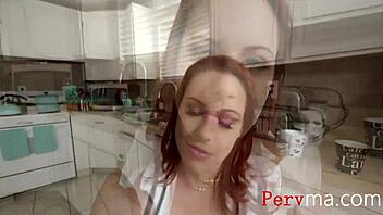 stepmom, take my cock in the kitchen, won't you, edyn blair, right now?