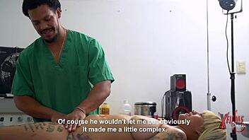 Blonde Kerly Fucks Huge Black Masseur