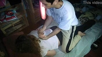 latina milf gives massage before we have hardcore sex