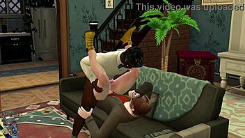 gay anime hentai threesome with anal and big cocks