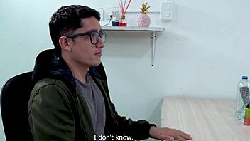 ebony milf teacher bangs young virgin nerd in classroom with interracial cum finish - carla morelli and pipe boy