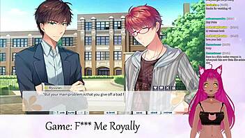 vtuber lewdneko plays f me royally part 1