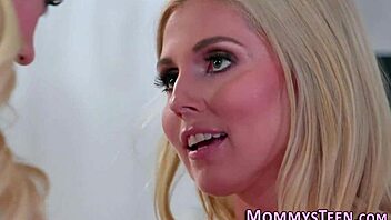 Lesbian MILF Rims Teen 18+ in First-Time Taboo Action. Shocking Oral Play Unfolds!