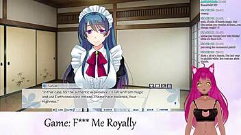 VTuber Lewdneko knuller meg kongelig del 1