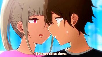 Japanese anime Imaizumin with Spanish subtitles