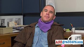 interracial gay bangers drilling cock bareback 😏