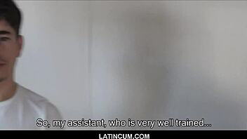 i'm a straight latin stud rocco doing gay for pay, sucking and fucking bareback