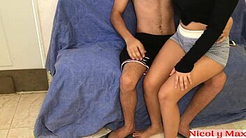 she shows shorts i gave her at home