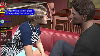 I play Matt in rough roleplay with the bus stop girl, leading to creampie