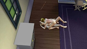 fucking two friends in sims 😈