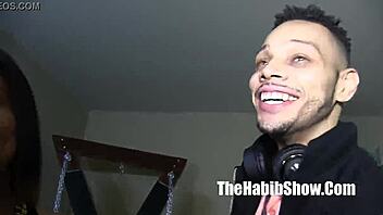 Leona Banks says, 'That Dominican BBC is fucking me so hard in this threesome.'