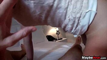 I can't believe my first anal adventure with brunette Evelyn Lacie!