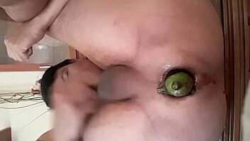 A gay man enjoys passive role in intimate encounter