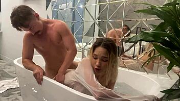 Can This Toilet Bitch Handle a Big Dick in Her Mini Ass?