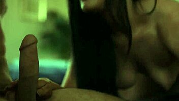 Wow! Brunette Stepmom Sucks Stepson with Wild Desire!