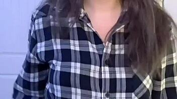 Babe uses dildo on big clit and ass until surprise orgasm