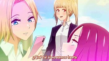 Japanese anime Imaizumin with Spanish subtitles