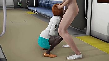 Boku no hero ochako’s wild ride in the metro - full movie