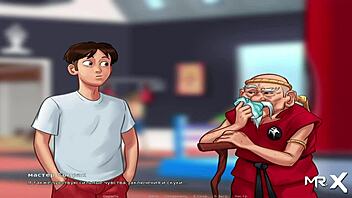 Who tied you up in this BDSM scene?