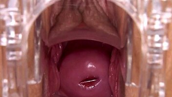 Hard dildo action with deep vagina close-ups in this clip.