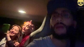 Friend And I Play With Boss's Big Cock In Car