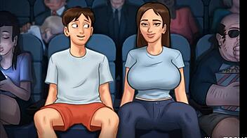 Gadis Kolej Dalam Summertime Saga Tunggang Kote Besar Di Asrama!