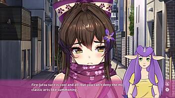 ninnin days part 2 features ninja panties in this anime game