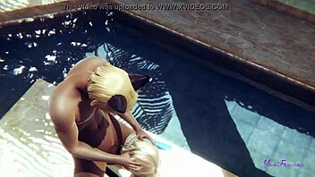 Japanese and Asian Disney Frozen yaoi featuring femboy Elsa