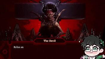 Gay man plays sex with the devil in hell