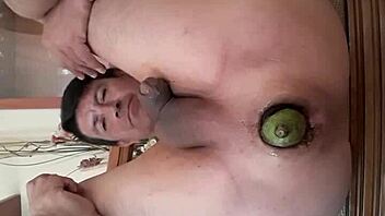 A gay man enjoys passive role in intimate encounter