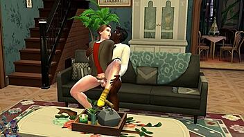 gay anime hentai threesome with anal and big cocks