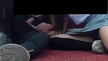 public sex at school with horny mexican student caught on camera