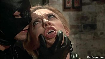 Gimp dominates busty MILF femdom with intense fucking.