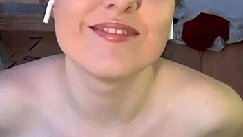 Babe uses dildo on big clit and ass until surprise orgasm