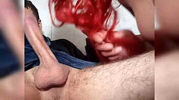 Friend's Mother Sucks Cock And Makes Him Cum A Lot