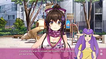 ninnin days part 2 features ninja panties in this anime game