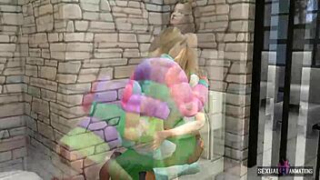 Plumber Fucks Clients With Lesbian Sex In Animations