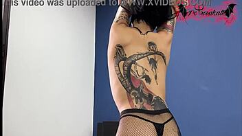 Deep Throat Action Gets Super Sloppy with Latina Teen