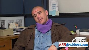 interracial gay bangers drilling cock bareback 😏