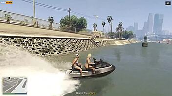 GTA V Nude Mod Gameplay Part 07 Missions